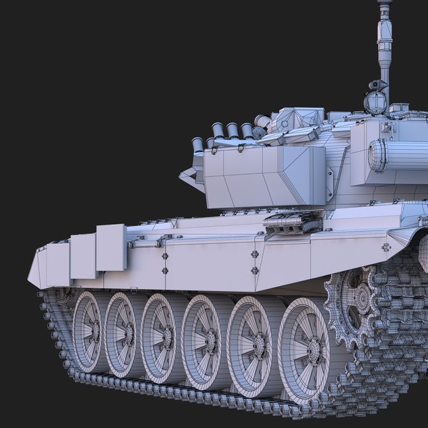 russian soviet battle tank 3d max - Russian Soviet Battle Tank T-90M Vladimir... by dimosbarbos